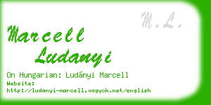 marcell ludanyi business card